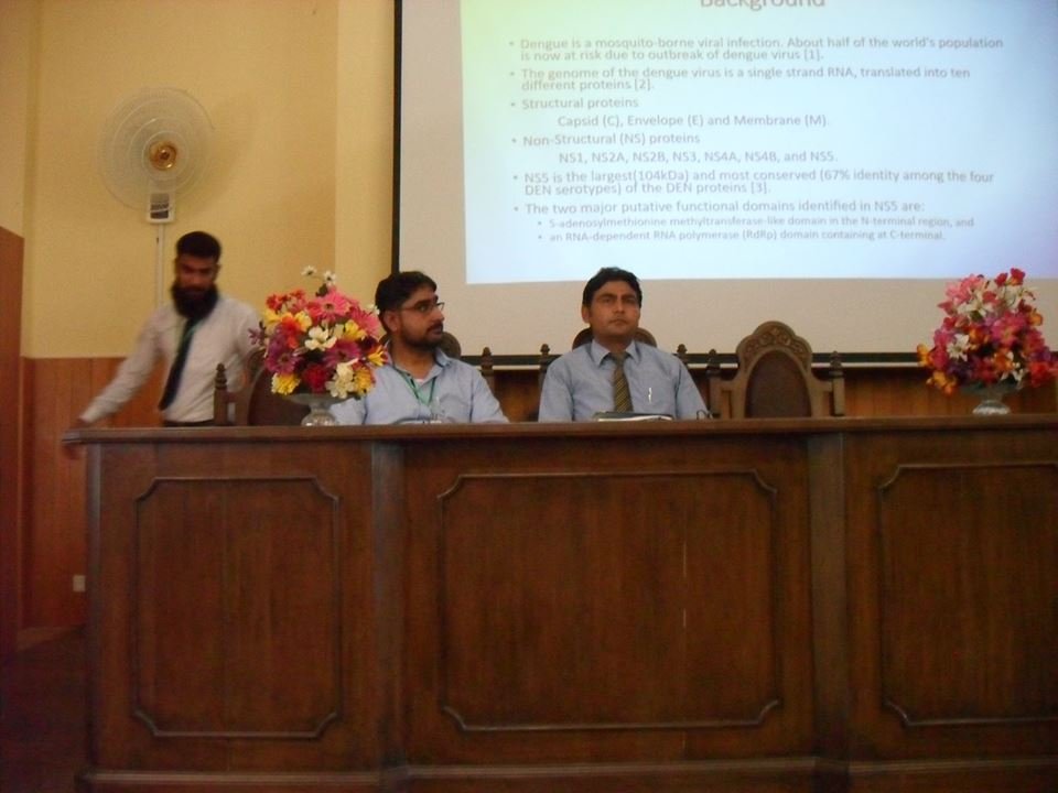 1st National Conference on Emerging Trends in Bioinformatics and Biosciences" Hazara University Mansehra — photograph 2