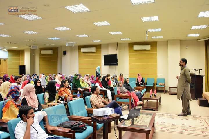 Biosafety and Biosecurity workshop at UOG Gujrat — photograph 2