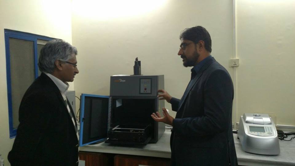 Dr. Abdul Hannan (DG PARC Quetta) visiting Alpha Genomics Private Limited — photograph 7