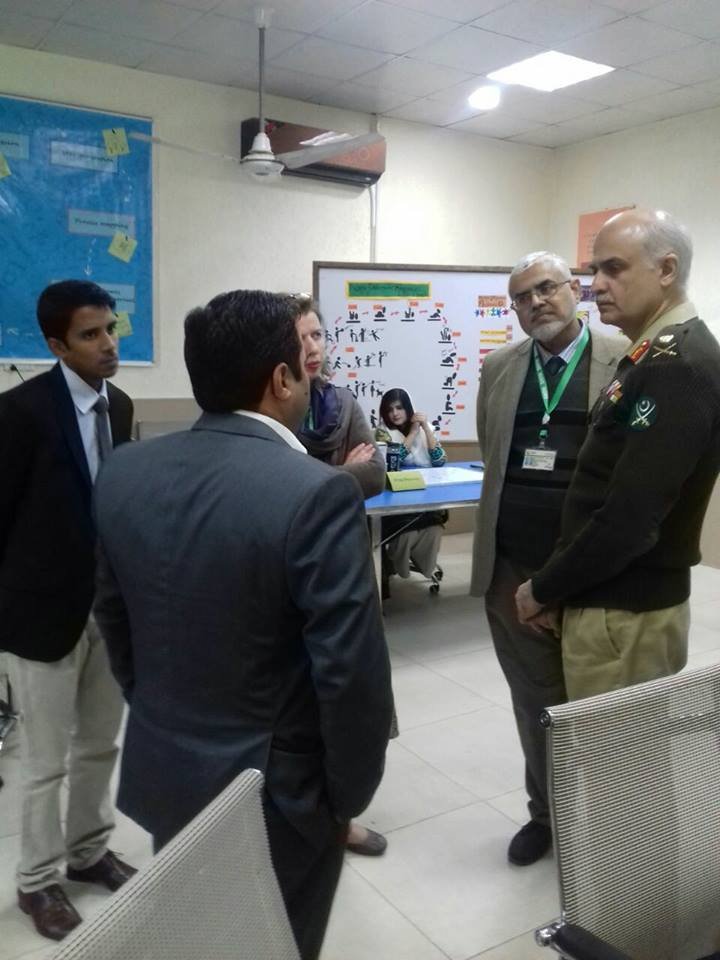 Dr. Shahid Waseem (MD Alpha Genomics Pvt. Ltd) Visit Open House at National University of Madical Science(NUMS) — photograph 3