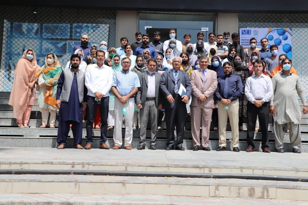 Workshop on Protein Ligand Docking and Molecular Dynamics Simulation by Virtual University of Pakistan — photograph 8